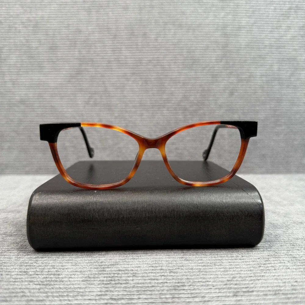WOOW Paris Say Yes 2 Tortoise Black Eyeglass Frames 53-15-143 Col 5036 Designer